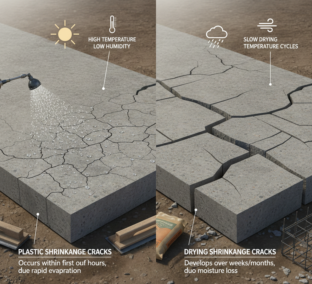 Shrinkage in Concrete