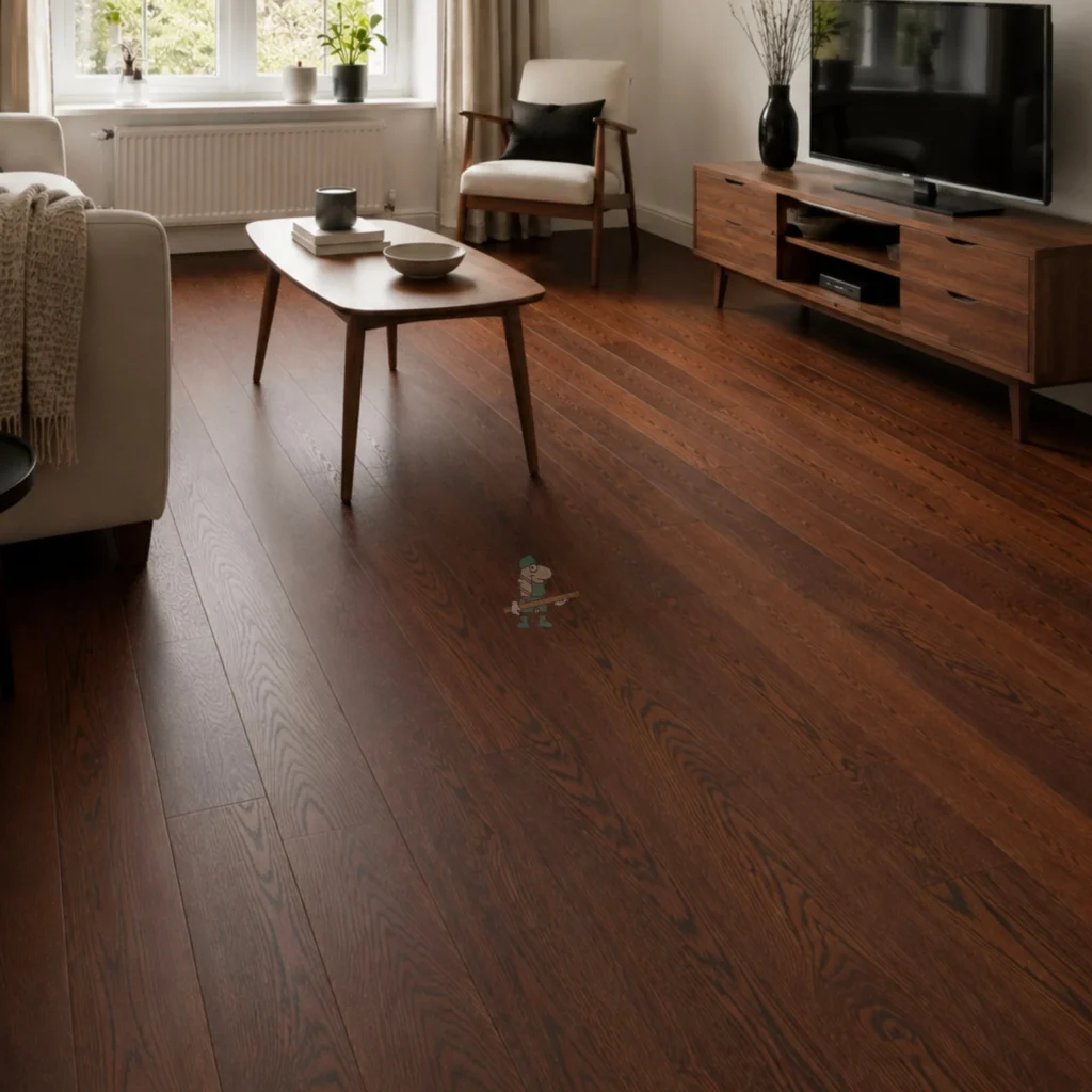 Walnut Hardwood Flooring Installation for Homes and Commercial Properties in Singapore