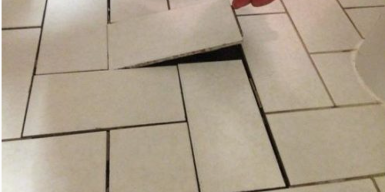 Tile Flooring 59 Hollow Tile Tile Popping Repair